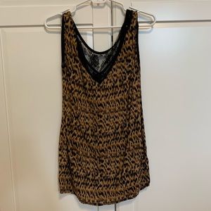 Cheetah print tunic